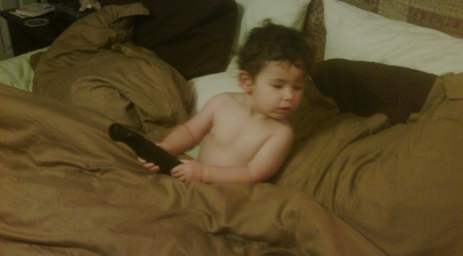 My bed now…