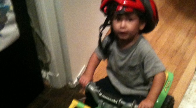 Spinning around the room