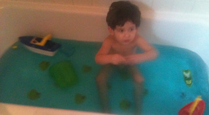 Colored baths