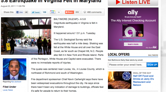 Earthquake?